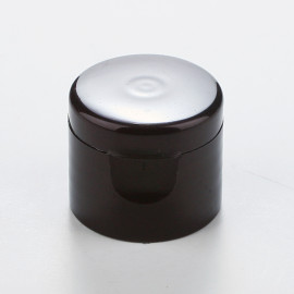 Ø20 One touch cap-Brown pearl