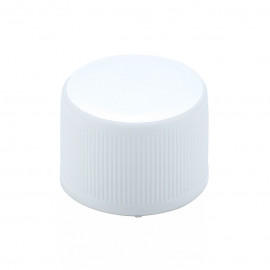 Ø20 Plain cap - White