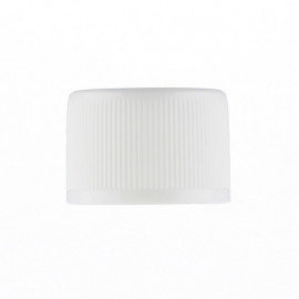 Ø20 Plain cap - White