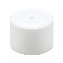 Ø20 Double plain cap -White